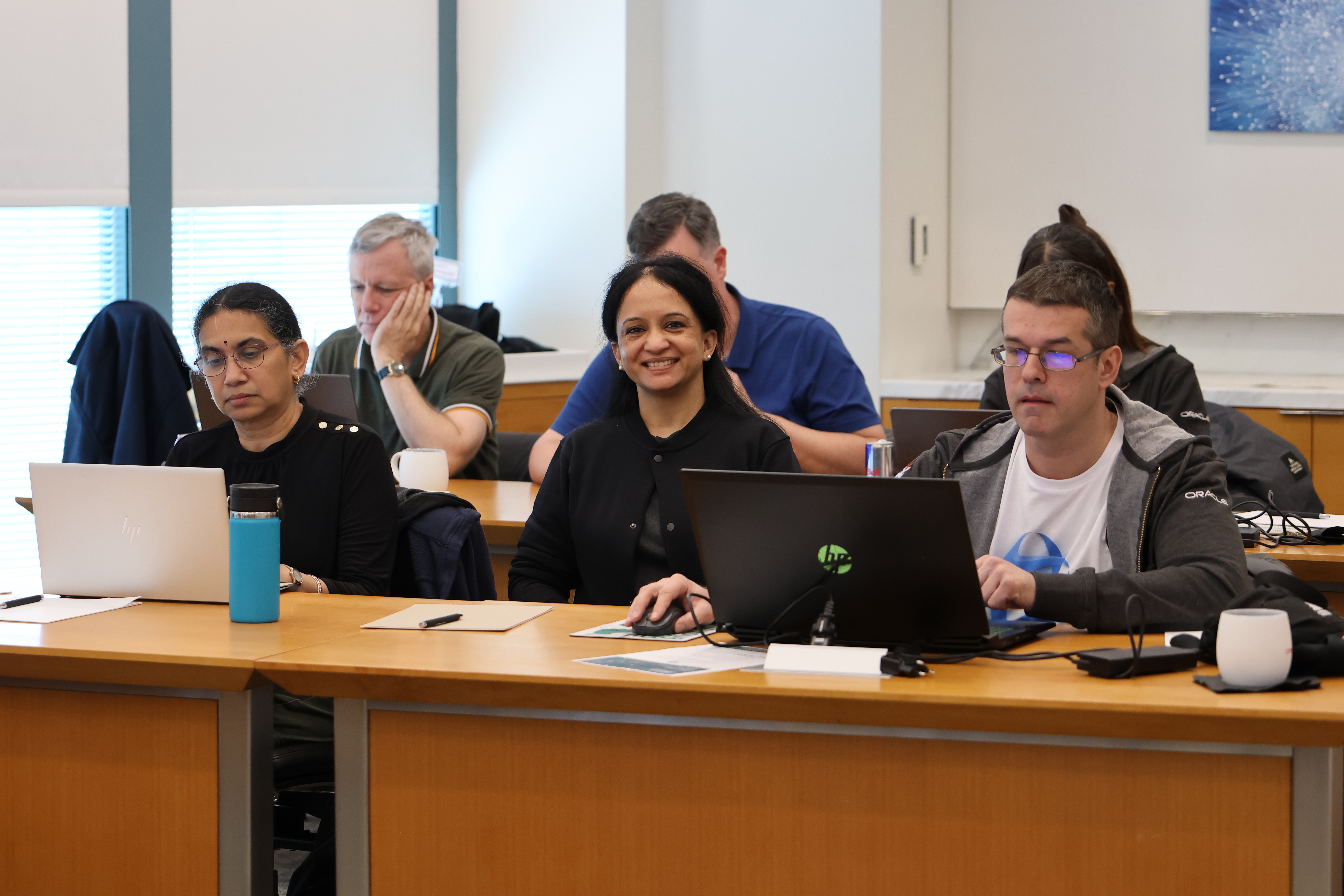 Heather VanCura speaking to Executive Committee members